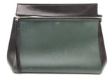 Celine Black & Green Leather Edge Shoulder Bag Eb1125wxzde