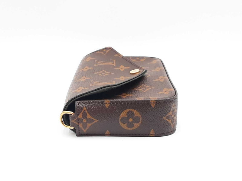 Louis Vuitton Monogram Felicie Strap & Go Crossbody Bag Fw0325crxdu