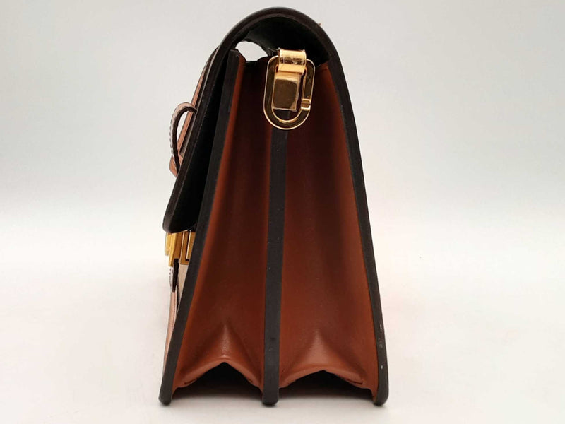 Louis Vuitton Dauphine Mm Reverse Monogram Brown Handbag Aa0525ezxsa