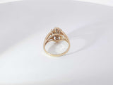 .22 Ctw Diamonds 14k Yellow Gold 4.2 Grams Ring Size 6 Sd0625lersa