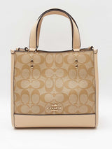 Coach Signature Canvas New Year Dempsey Tote Bag Eb0826ixdu