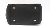 Tory Burch Robinson Black Pebbled Leather Mini Square Tote Sd0526wzdu