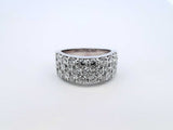 1.25 Cttw Diamond & Platinum Ring 10.1 Grams Size 5 Fw0625pxzdu