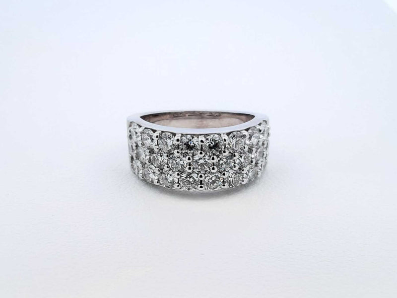 1.25 Cttw Diamond & Platinum Ring 10.1 Grams Size 5 Fw0625pxzdu