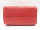 Louis Vuitton Speedy Red Epi Leather Handbag Sd1025wzxsa