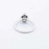 14k White Gold 1.05ctw Ring Size 6 Hs0124rxzsa