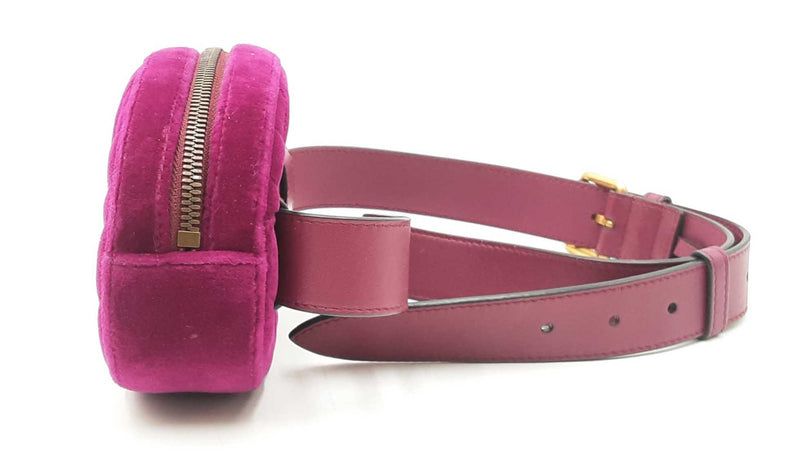 Gucci Gg Marmont Velvet Belt Bag Sd1025orzdu