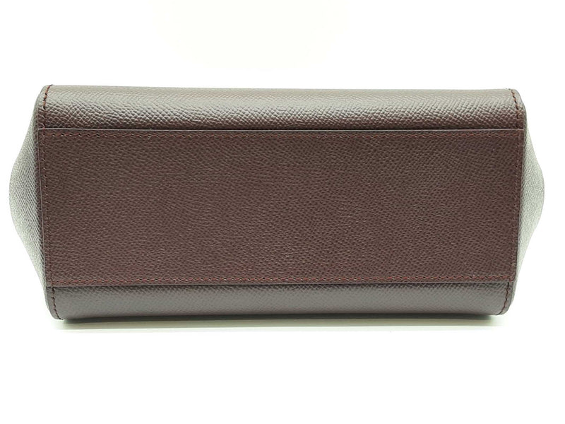 Dolce & Gabbana Sicily Dark Purple Handbag Sd0425irz