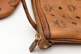 Mcm Liz Reversible Visetos Cognac Tote Bag Eb0526wxzsa