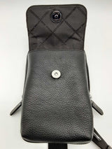 Michael Kors Black Pebbled Leather Sling Pack Do1024ixde