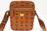 Mcm Klassik Visetos Cognac Crossbody Bag Eb0726oxzde