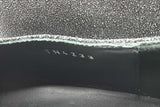 Alexander Mcqueen Black Glitter Loafers Size 40 Eb0526oxzde