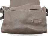 Hermes Alfred 35 Graphite Gray Taurillon Clemence Messenger Bag Do0725oxzxde