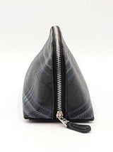 Coach Cosmetic Pouch In Multicolor Plaid Signature Coated Canvas Fw0725pzdu