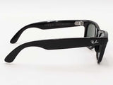 Ray-ban Ray Ban Metas Black Sunglasses Aa0826lzxsa