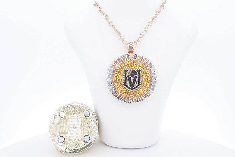 Replica Vegas Golden Knights Stanley Cup Ring / Pendant Chain