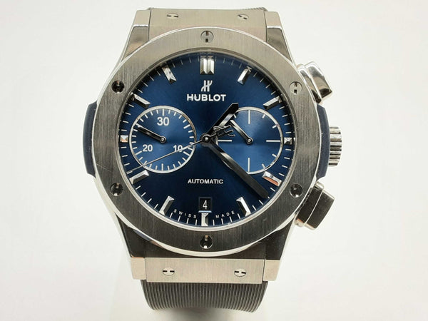 Hublot 1270198 45 Classic Fusion Chronograph Blue Dial Automatic Do1024orxzde