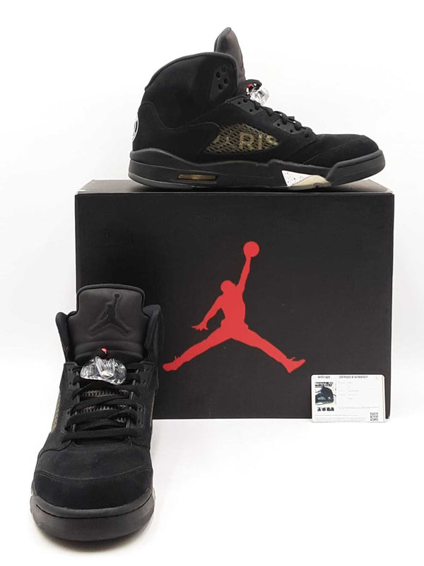 Nike X Paris Saint-germain Air Jordan 5 Retro Sneakers Size 11 Fw00625irdu