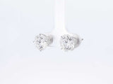 5.06 Cttw Lab-grown Diamond Stud Earrings In 14k Gold & Igi Cert2.4g Fw0326scrdu