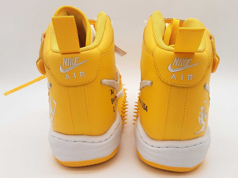 Nike X Off- White Dr0500-101 Air Force 1 Yellow Shoes Size Us 11.5 Do0525lcxde