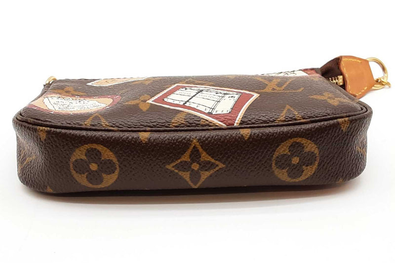 Louis Vuitton Monogram Patch Mini Pochette Accessory Eb1025wxzde