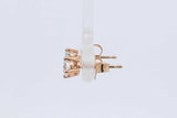0.4cttw Lab Grown Diamond Stud Earrings In 14k Yellow Gold 0.8 Grams Eb0726lxzdu