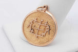 18k Yellow Gold Symbol Pendant 4.8 Grams Eb0626wixsa