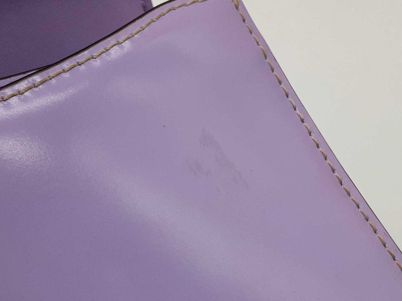 Tory Burch Britten Lavender Purple Leather Chain Shoulder Bag Do0325lxzde