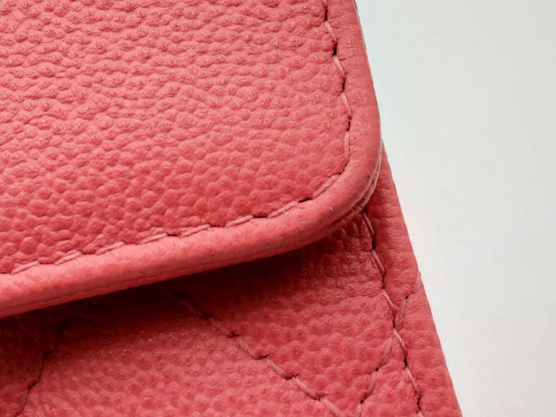 Chanel Quilted Matelasse Pink Wallet Eb0924pxzdu