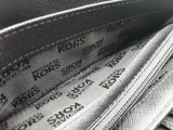 Michael Kors Jet Set Travel Large Black Signature Continental Wallet Do0926lrde