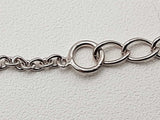 2.60 Cttw Lab Grown Diamonds 0.925 Silver 7.4g Flower By Yard Chain 19 In Do0525oiide