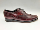 Florsheim Royal Imperial Wingtip Red Leather Dress Shoes Size 11.5 M Do0724rxde