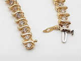 3.5 Cttw Diamonds 14k Yellow Gold 18.7g Tennis Bracelet 6.5 In Do0725llwxde