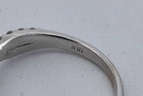 1.63cttw Diamond Wedding Set In 14k White Gold 4.7 Grams Size 6 Eb0826lxxzsa