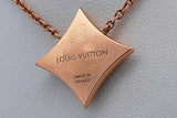 Louis Vuitton 18k Gold Blossom Star Mother Of Pearl Pendant Necklace Eb0426exzde