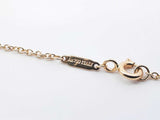 Tiffany & Co. Knot Pendant Necklace In 18k Gold 8.5 Grams 17 Inch Fw0826lxzxdu