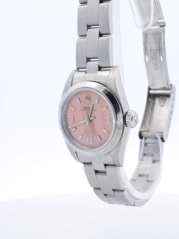 Rolex Salmon 25mm Oyster Perpetual Watch Sd0425lczxsa