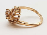 0.50 Cttw Diamonds 14k Yellow Gold 3.9g Ring Size 6 Do0325orxde