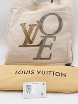 Louis Vuitton That's Love Canvas Tote Bag Eb1225lrxsa