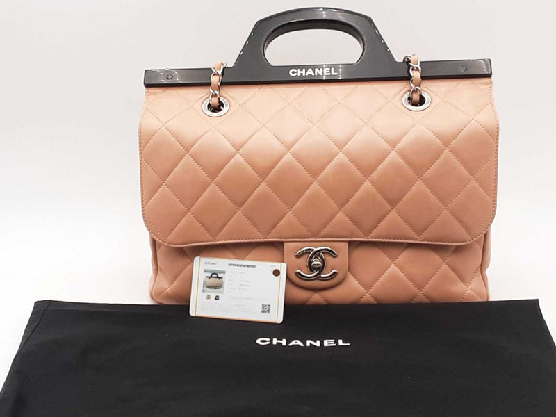 Chanel Cc Delivery Tote Pink Handbag Aa0425llzxsa