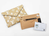Louis Vuitton Medium Kirigami Pochette In Tan Monogram Giant Coated Canvas Fw0726lrxdu