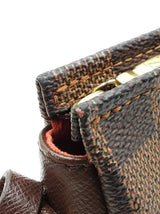 Louis Vuitton Trousse Pochette In Damier Ebene Coated Canvas Fw0626pirdu