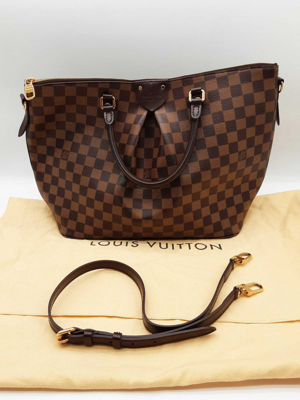 Louis Vuitton Siena Brown Damier Ebene Shoulder Bag Do1124erxde