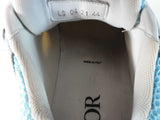 Christian Dior B22 White Blue Gray Sneakers Size 10 Sd0526ozxde