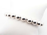 Tiffany & Co. Hardwear Ball Bracelet In Sterling Silver 19.3 Grams 8 Inch Fw1026lordu