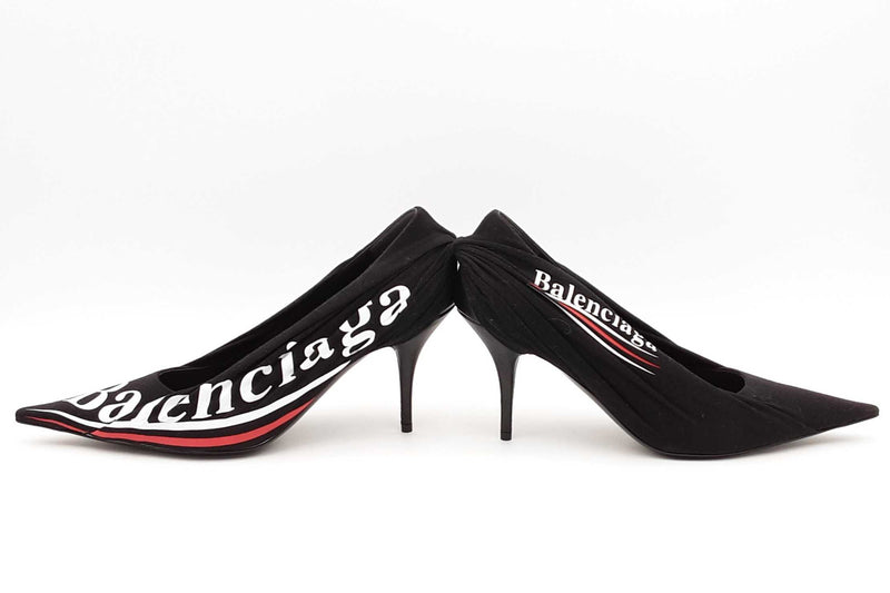 Balenciaga Logo Heels Size 40 Eb0924lxzsa