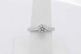 0.89ctw Diamond Ring In 10k White Gold 3.2 Grams Size 7 Eb0226rxzsa
