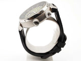 Louis Vuitton Qa173 44 Tambour Street Driver Green Steel Watch Do0425wwxzde