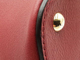 Cartier C De Cartier Burgundy Leather Shoulder Bag Eb0924rxzdu