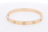 Cartier 18k Yellow Gold Love Bracelet 30.9 Grams Size 17 Eb0125wexzsa